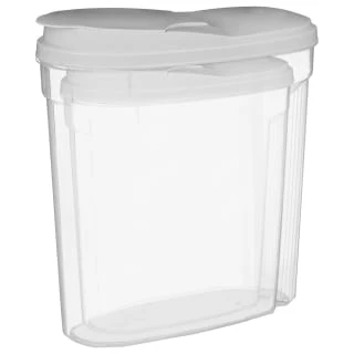 B&M Cereal Storage Container Set 2pk - Grey - Image 5