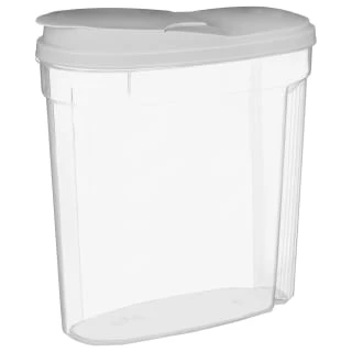 B&M Cereal Storage Container Set 2pk - Grey - Image 4