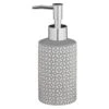 B&M Mosaic Soap Dispenser - Grey