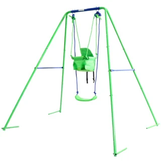 B&M 2-in-1 Garden Swing Set