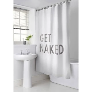 B&M Get Naked Shower Curtain