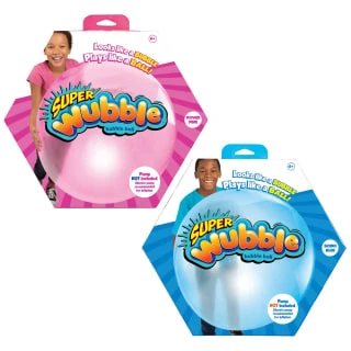 B&M Super Wubble Bubble Ball - Blue - Image 4