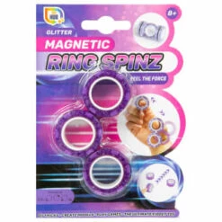 B&M Magnetic Ring Spinz - Glitter Purple