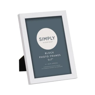 Simply Everyday 5 X 7" Block Frames 3pk - White - Image 2