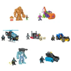 DC COMICS Imaginext DC Super Friends Figure & Vehicle Sets