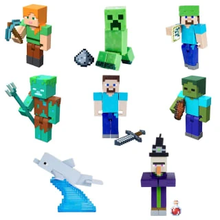 B&M Minecraft Caves & Cliffs Action Figure - Image 2