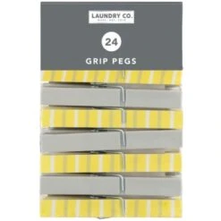 B&M Printed Pegs Jumbo Pack 20pk - Stripes