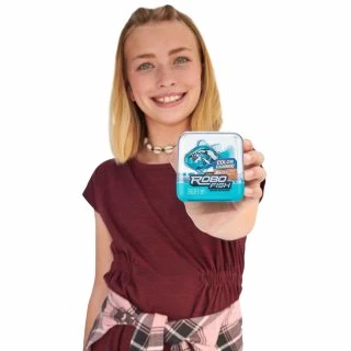 Zuru Robo Fish - Light Blue - Image 3