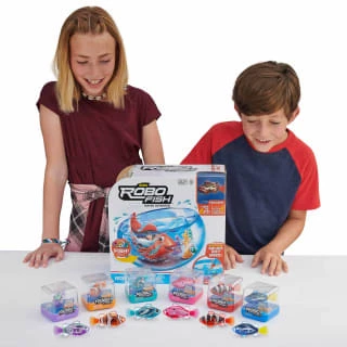 Zuru Robo Fish - Light Blue - Image 7