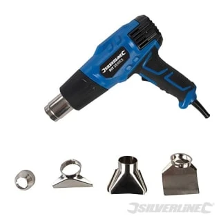 Silverline 2000W Hot Air Gun - Image 3