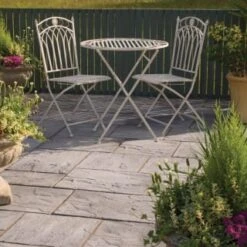 B&M Ashbourne ECO Patio Pack 9.72m - Weathered Grey