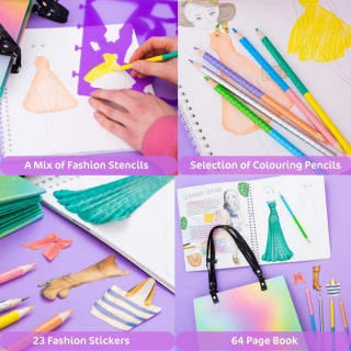 B&M Pop Fashion Tote Bag & Fashion Portfolio - Image 7