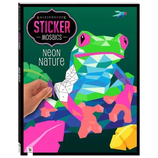 B&M Kaleidoscope Sticker Mosaics - Neon Nature