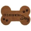 B&M Dog Bone Shaped Doormat