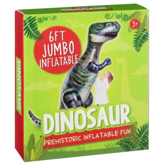 B&M Jumbo Inflatable Dinosaur 6ft