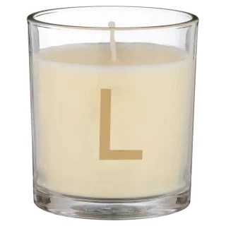 B&M Alphabet Candle (Assorted) - Sandalwood & Amber - Image 3