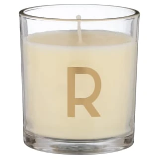 B&M Alphabet Candle (Assorted) - Sandalwood & Amber - Image 4