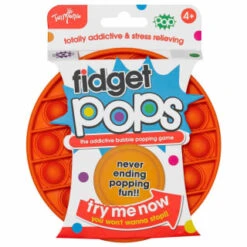 B&M Fidget Toy Pops Glow In The Dark - Orange