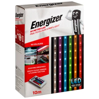 Energizer Multicolour LED Strip Light 10m