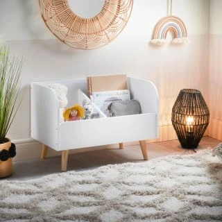 B&M Alva Multi Purpose Storage Box - White - Image 2