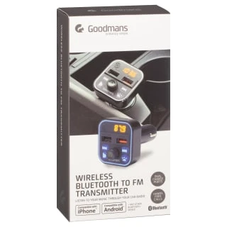 Goodmans FM Transmitter - Black - Image 3