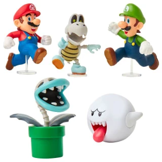 Super Mario Figures Set 5pk - Assorted - Image 2