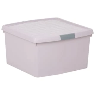B&M Waffle Clip Box 25.5L - Blush - Image 2