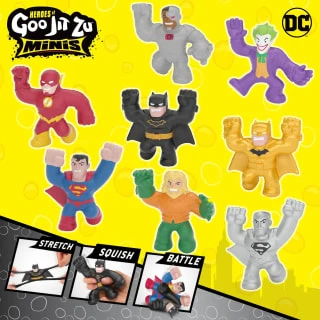 Mini DC Goo Jit Zu Figures 8pk - Image 5