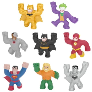 Mini DC Goo Jit Zu Figures 8pk