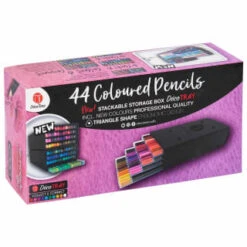B&M 44 Coloured Pencil Box - Light