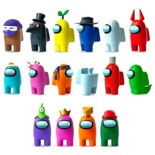 B&M Among Us Crewmate Figures 5pk - Image 2