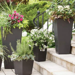 B&M Sonata Planter 71cm - Slate - Image 3