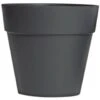 B&M Soho Pot Planter - Charcoal 38cm