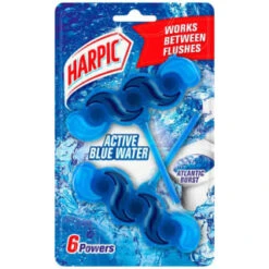 Harpic 6 Powers Duo Toilet Block 2pk - Atlantic Burst