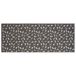 B&M Printed Runner 57 X 150cm - Grey Dash