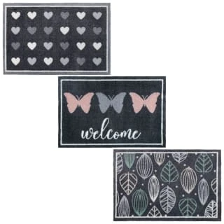 B&M Eco Flex Doormat - Hearts - Image 2