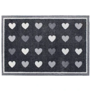 B&M Eco Flex Doormat - Hearts