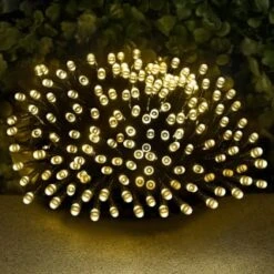 Eveready Solar Powered LED String Lights 120pk - Warm White