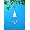 B&M Deluxe Sun Catcher With Hanging Crystals - Buddha