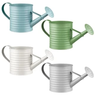 B&M Ribbed Matt Watering Can - Cream - Image 2