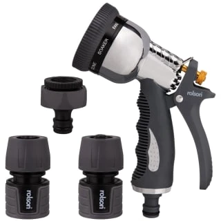 B&M Rolson Premium 8-Function Spray Gun Set With Connectors - Image 2