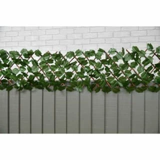 Expanding Artificial Ivy Leaf Trellis 180 X 30cm
