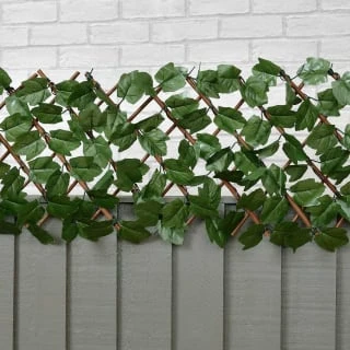 Expanding Artificial Ivy Leaf Trellis 180 X 30cm - Image 2