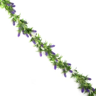 B&M Artificial Lavender Garland 180cm - Image 3