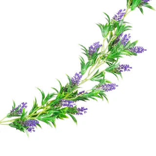 B&M Artificial Lavender Garland 180cm - Image 4