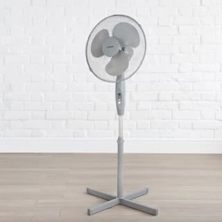 Blaupunkt Oscillating 16" Pedestal Fan - Grey - Image 3