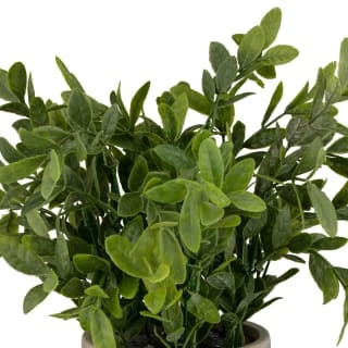 B&M Faux Plant In Leaf Pot - Image 2