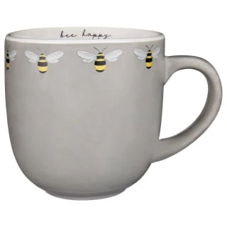 B&M Bee Happy Printed Mugs - 4pk - Image 5