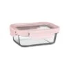 B&M Pink Glass Food Container - Small