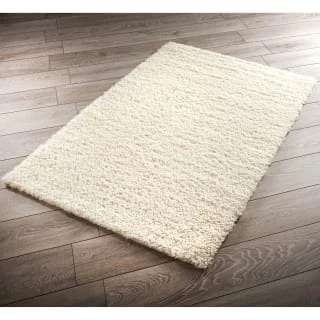 B&M Nordic Cream Fur Rug 60 X 110cm